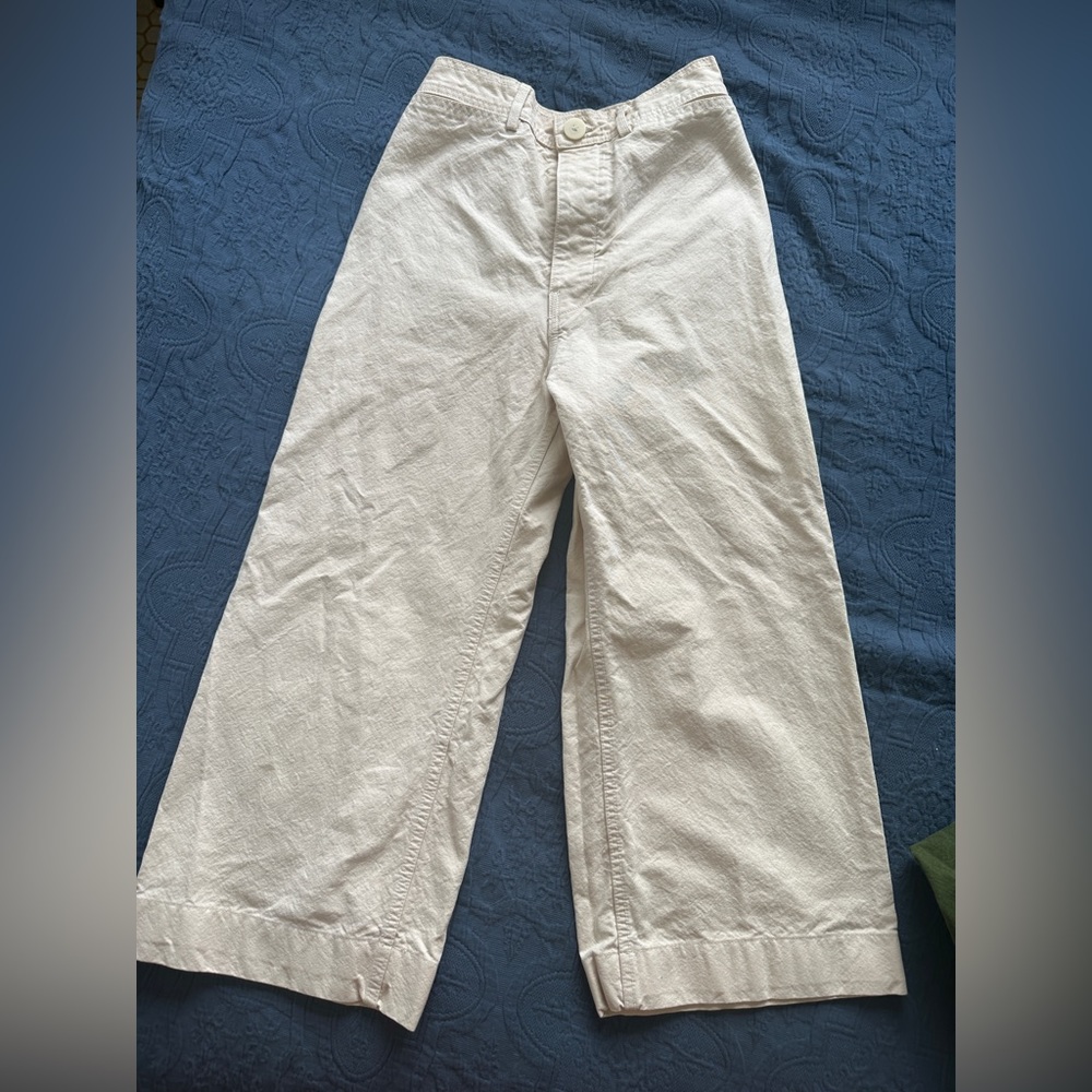 Jesse Kamm Sailor Pants Natural Color Size 6